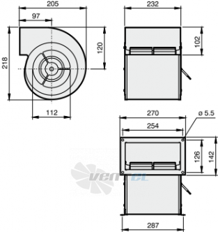 Rosenberg DRAE 133-2 - описание, технические характеристики, графики